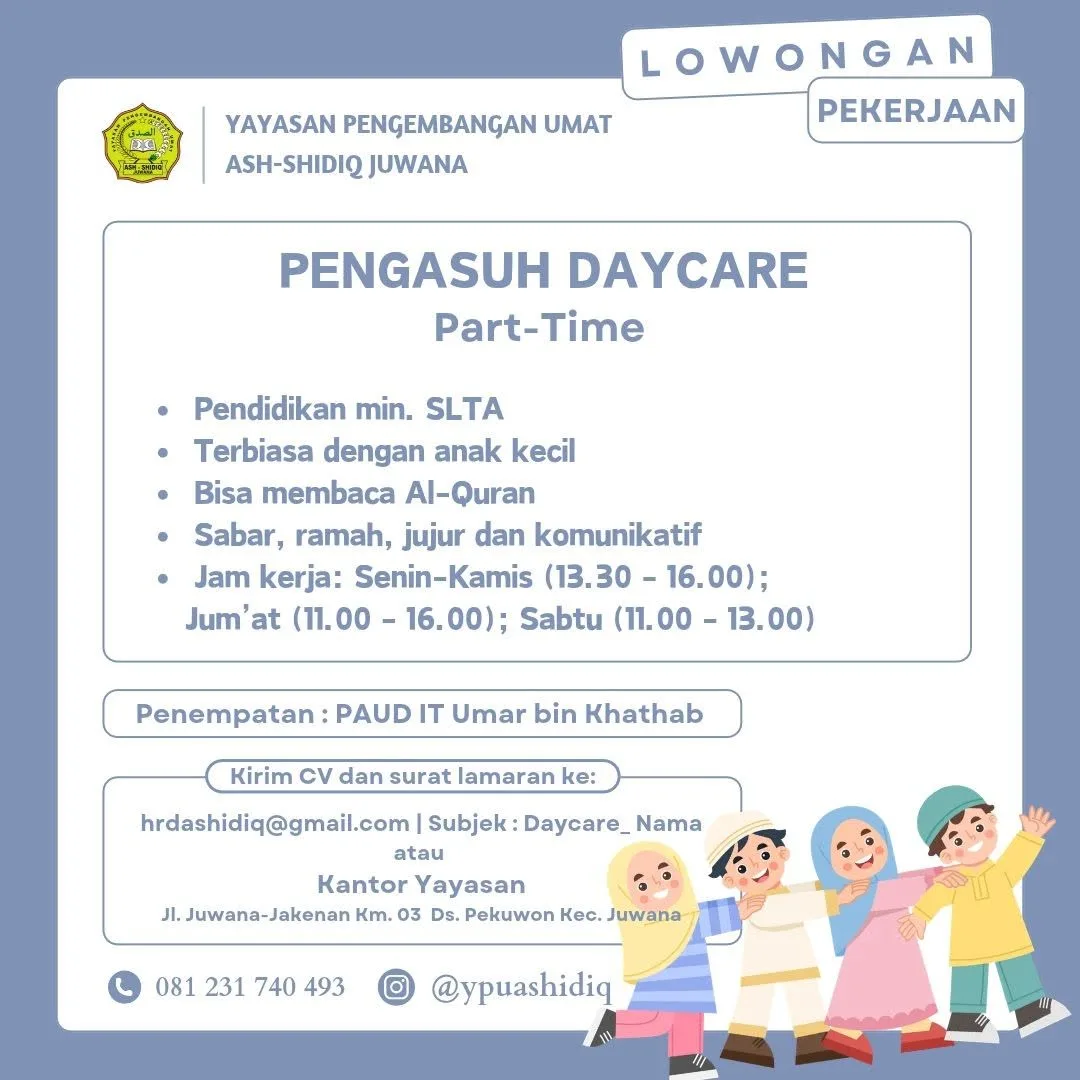 Pengasuh Daycare