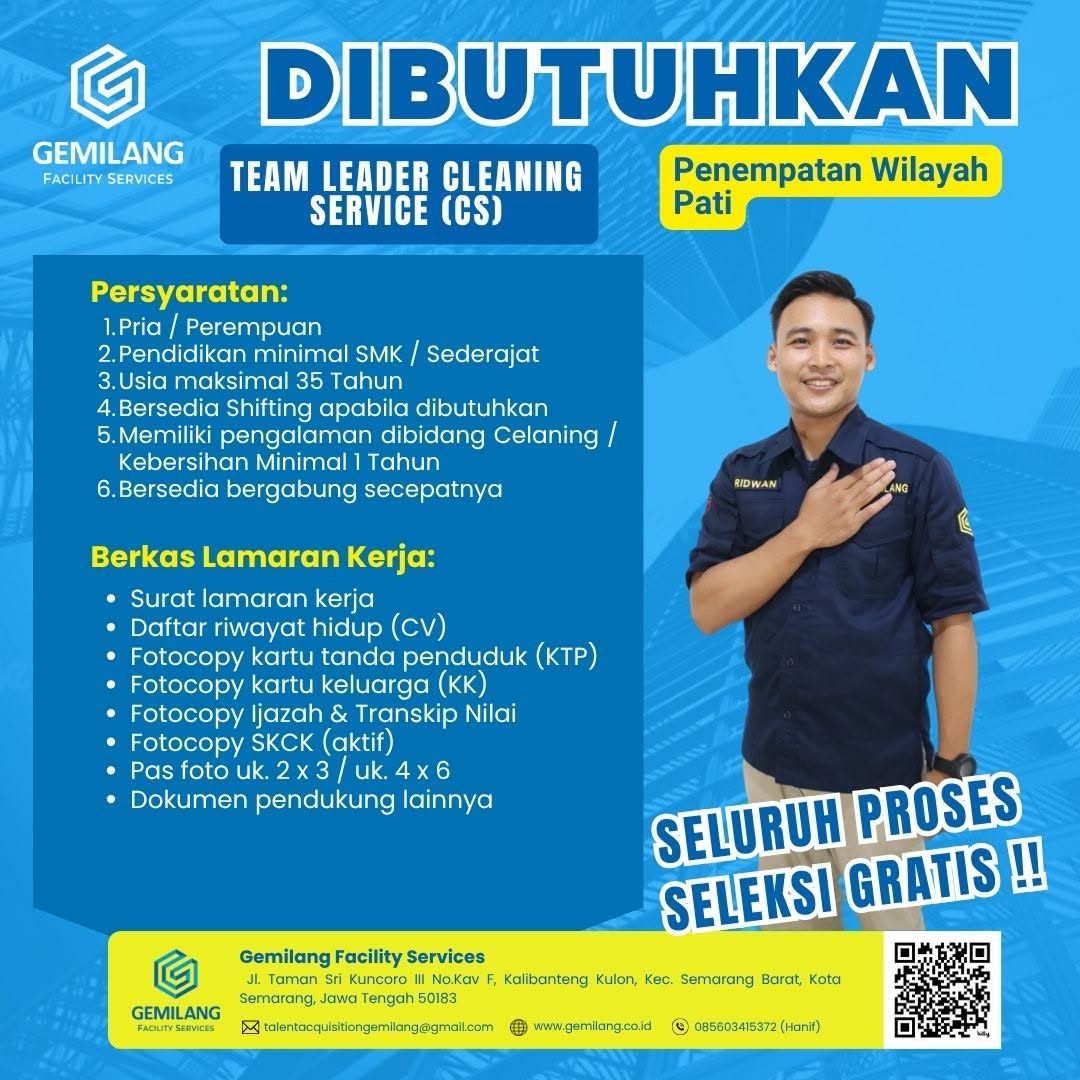 Team Leader Cleaning Service (CS)